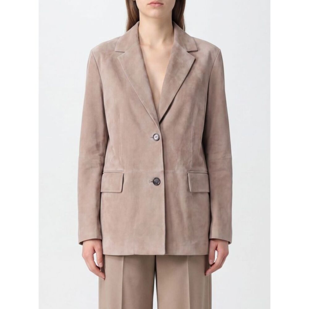 'S Max Mara Jacket Woman Brown
